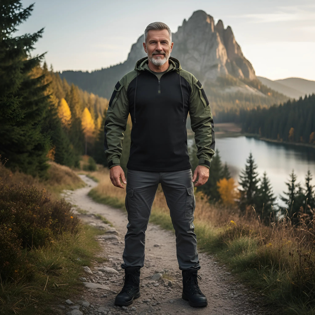 Valen™ – Taktisk Outdoorjacka med Huva