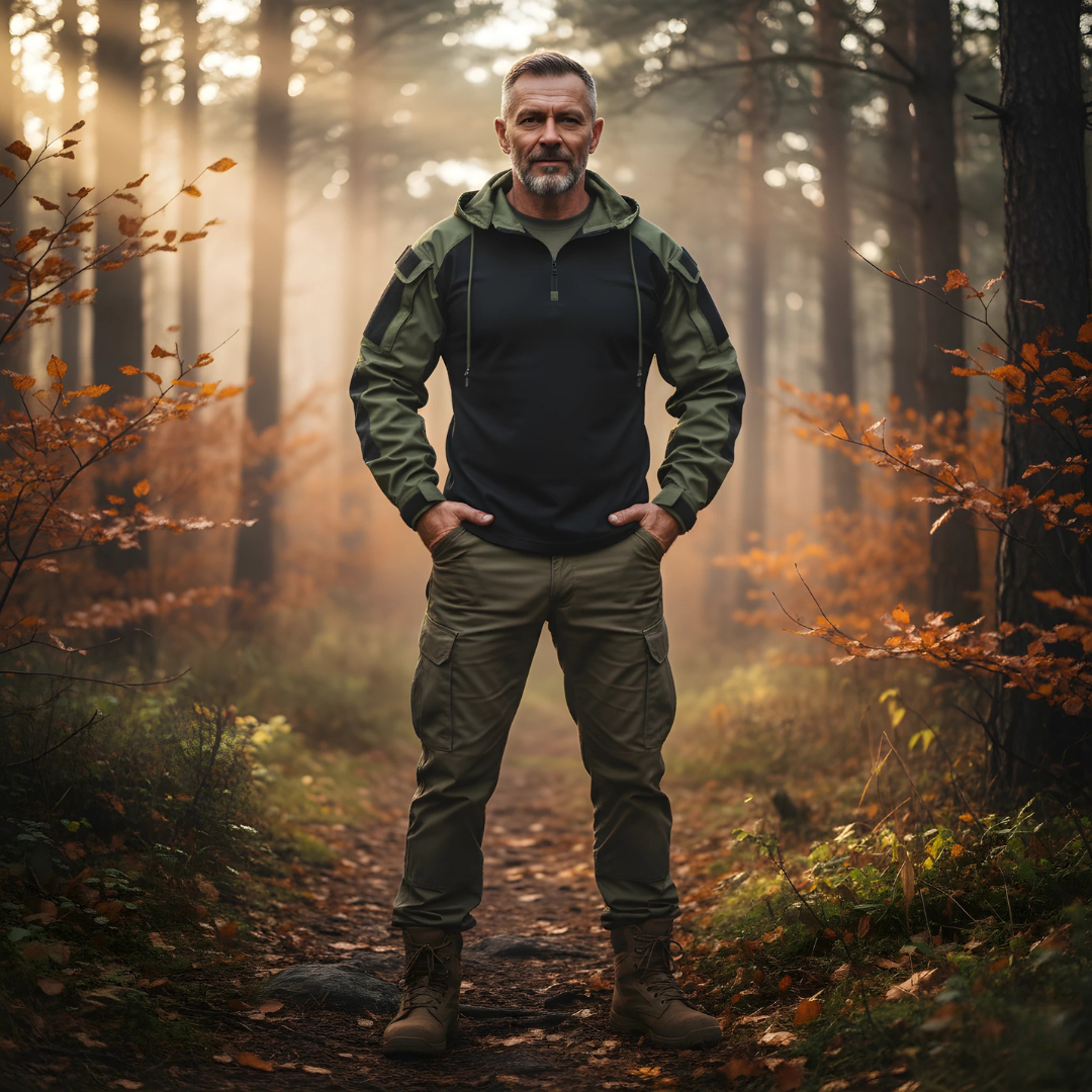 Valen™ – Taktisk Outdoorjacka med Huva
