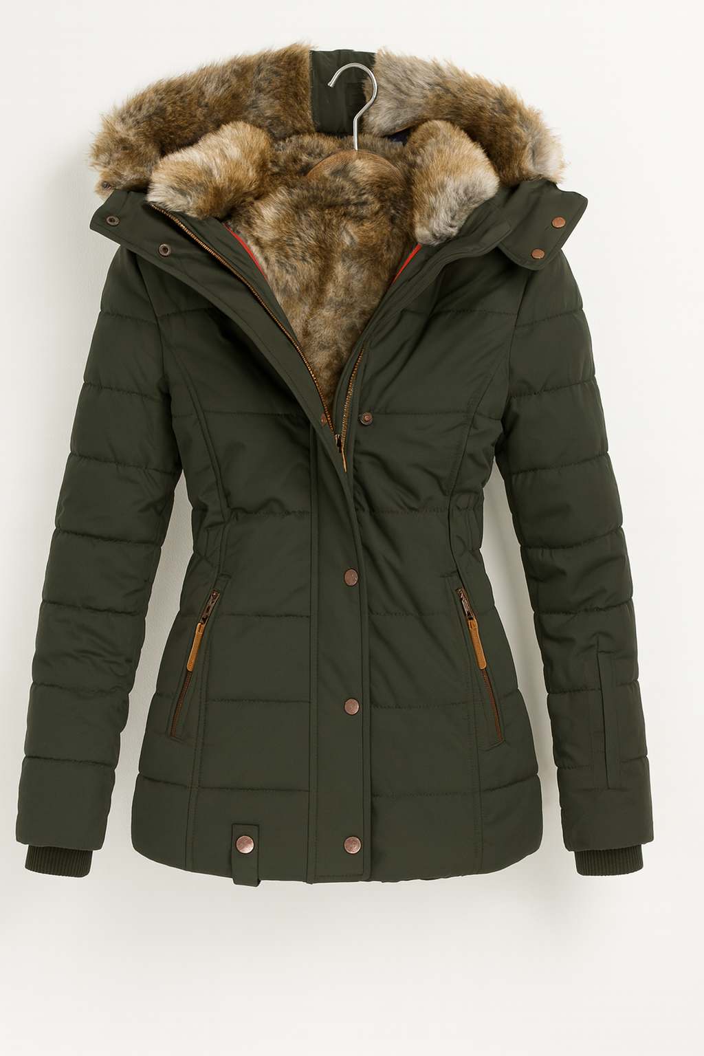 Freja Winter Jacket™ – Varm damparkas med huva