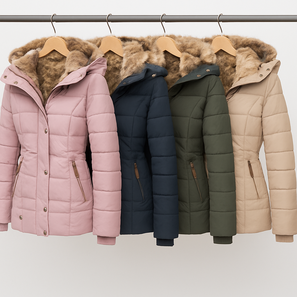 Freja Winter Jacket™ – Varm damparkas med huva