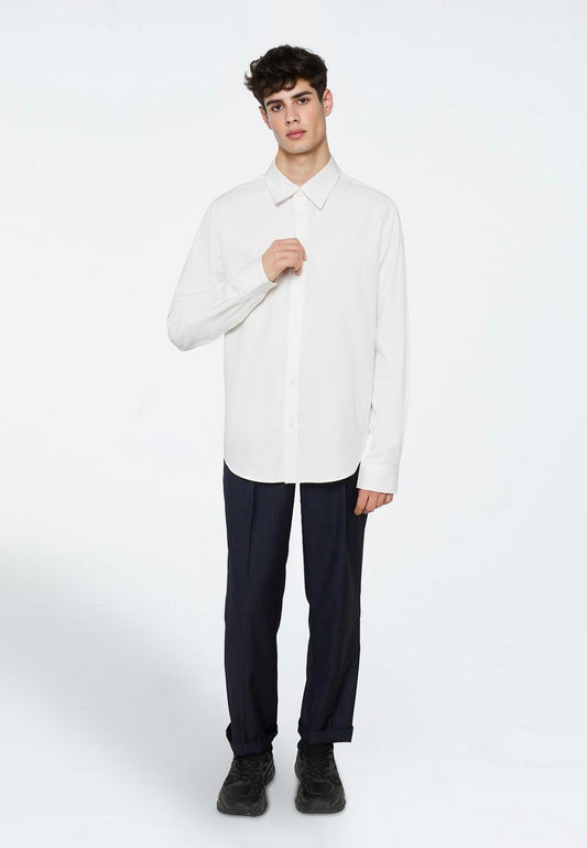 Freja™ | Curtis långärmad skjorta | Blanc de blanc