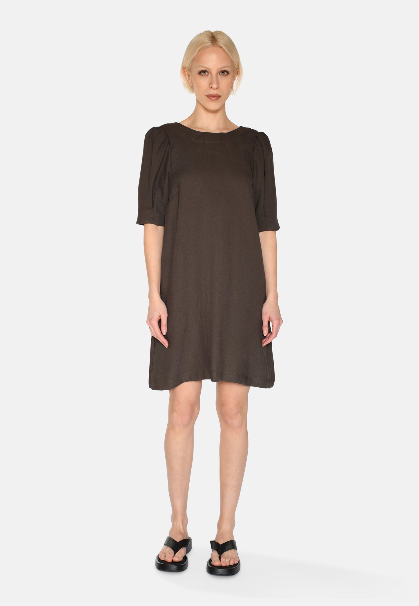 Freja™ | Dalia-klänning | Svart bläck
