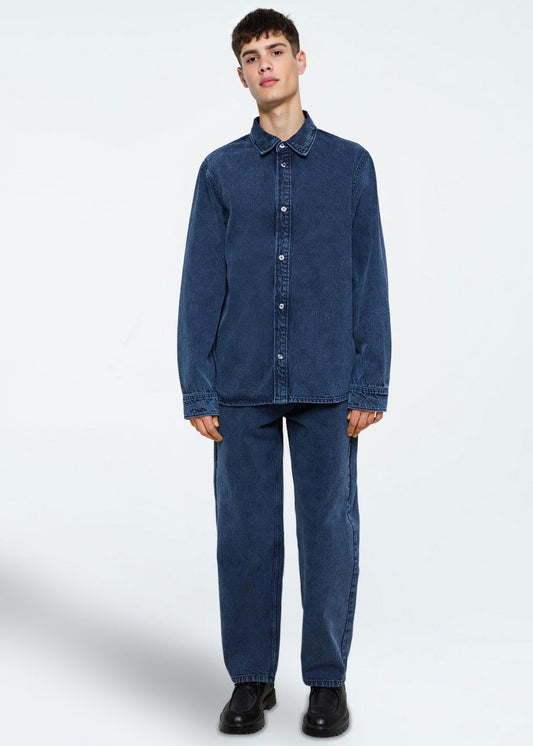 Freja™ | Douglas denimskjorta | Legion Blue