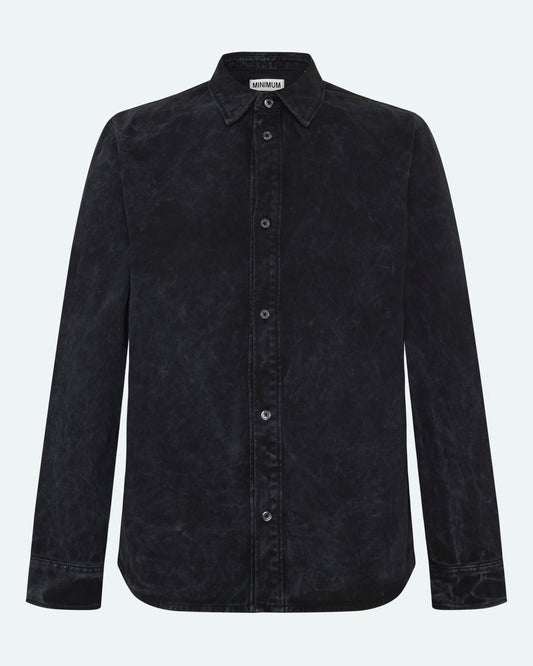 Freja™ | Douglas denimskjorta | Svart
