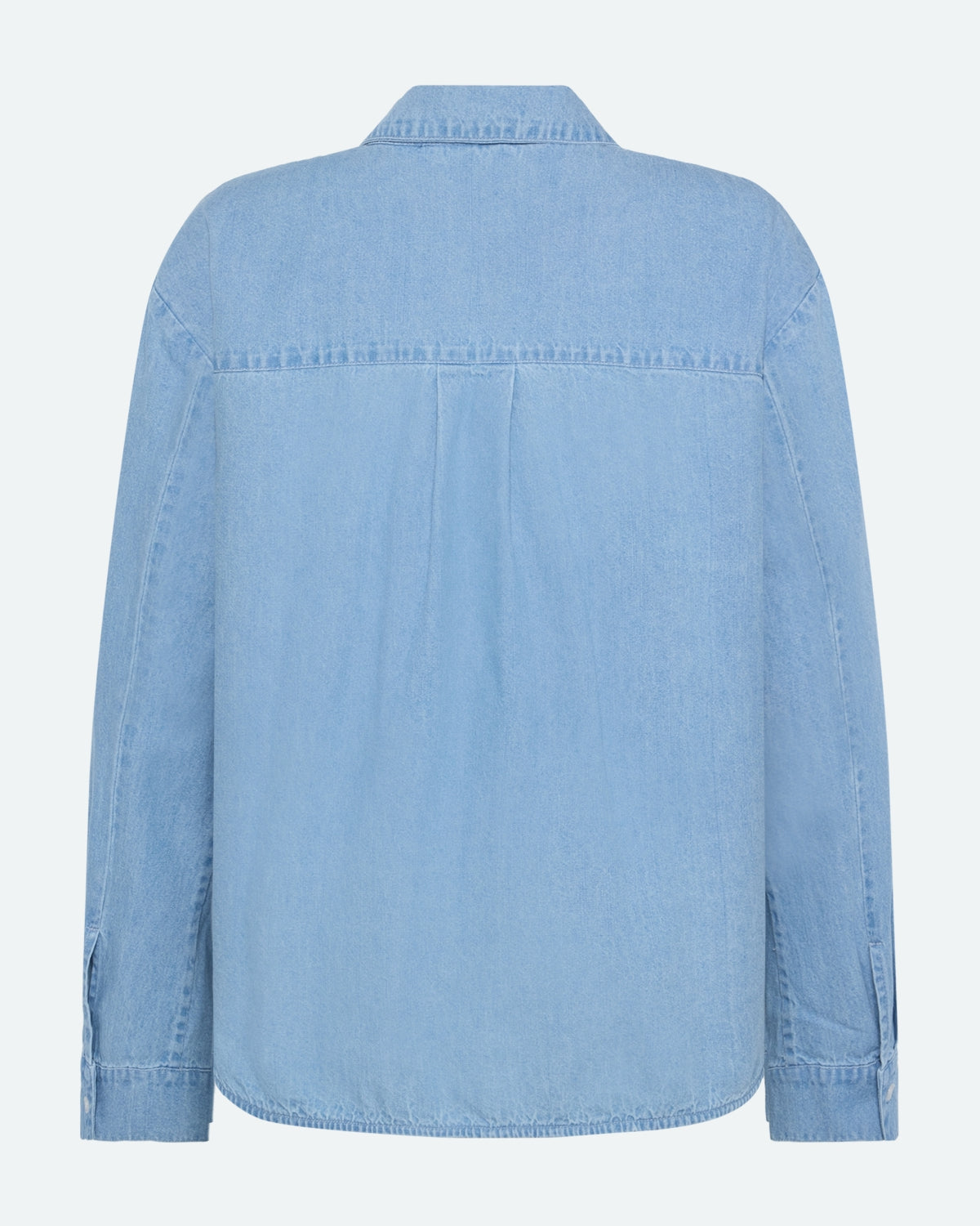 Freja™ | Fern denimskjorta | Ljusblå