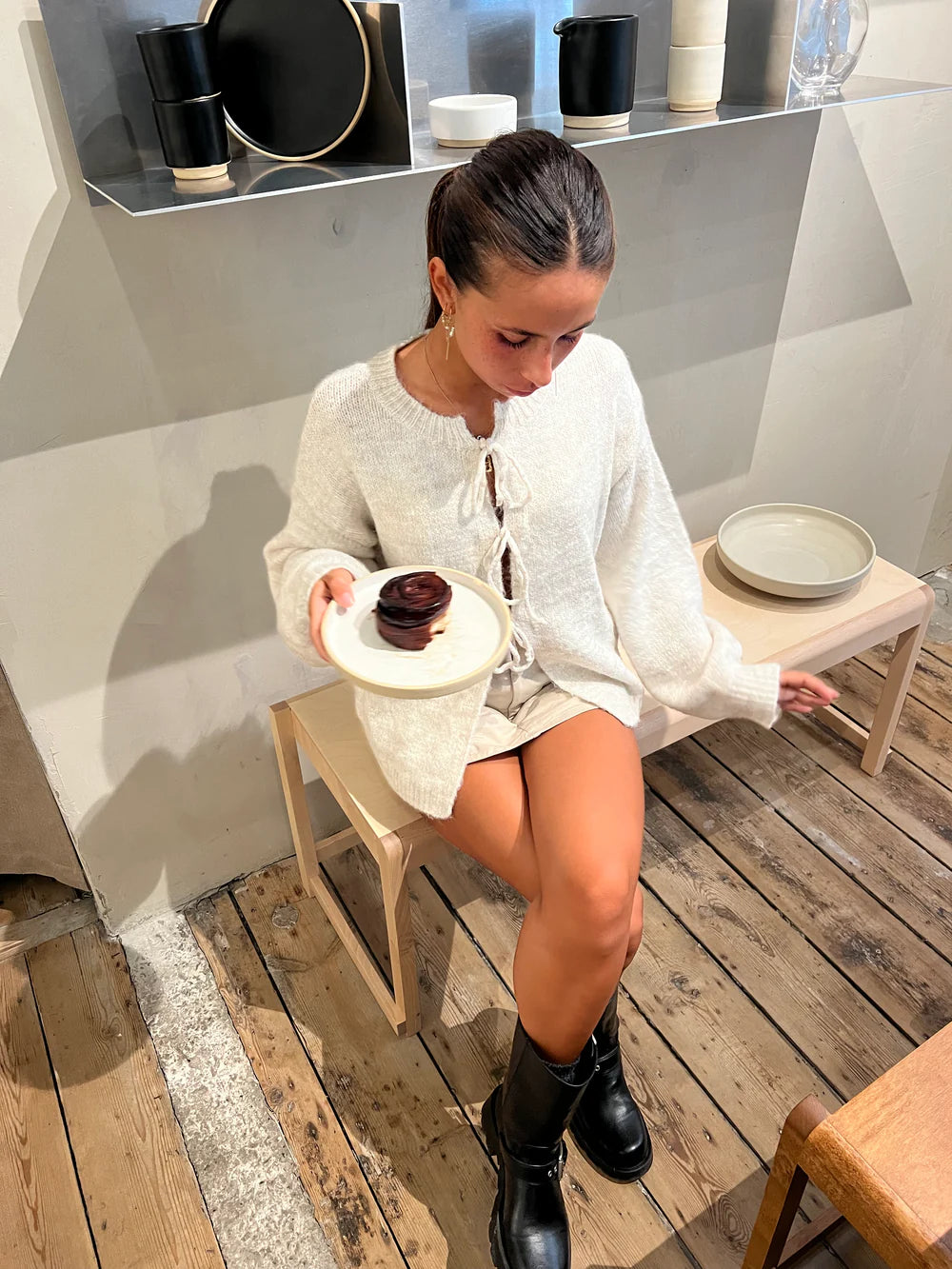 Freja Knit™ – Skandinavisk stickad kofta