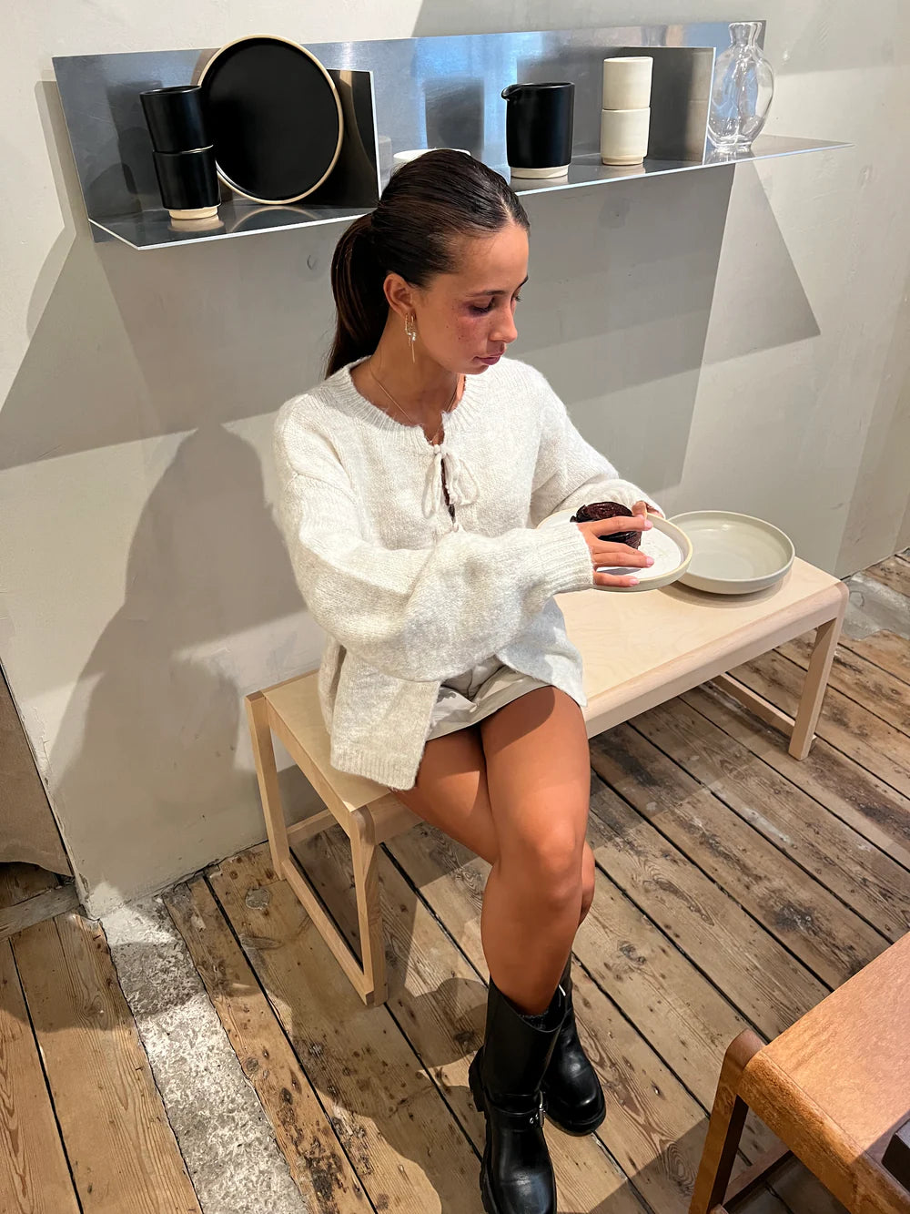 Freja Knit™ – Skandinavisk stickad kofta