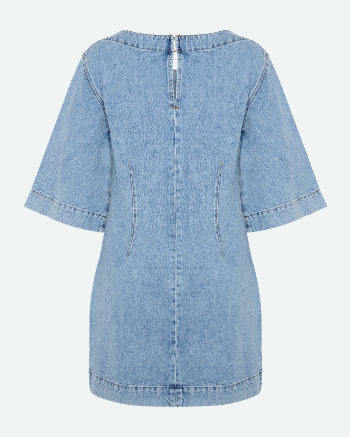 Freja™ | Jamilla denimklänning | Ljusblå