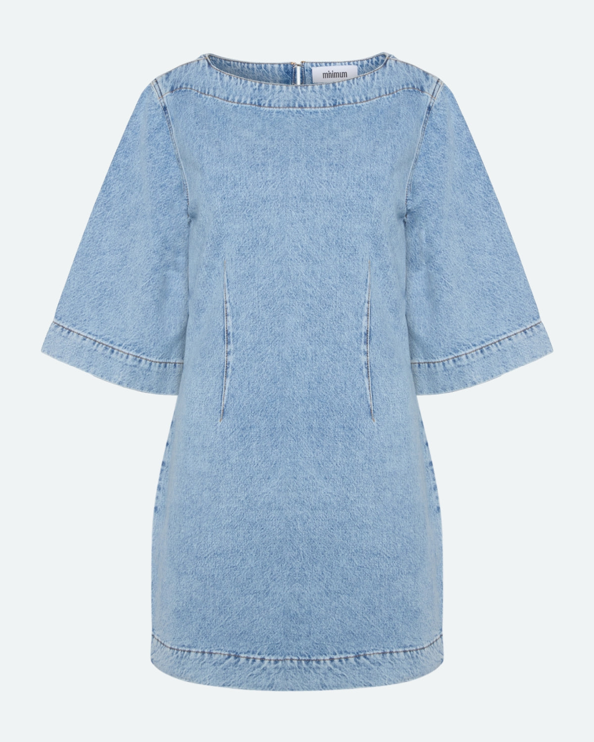 Freja™ | Jamilla denimklänning | Ljusblå