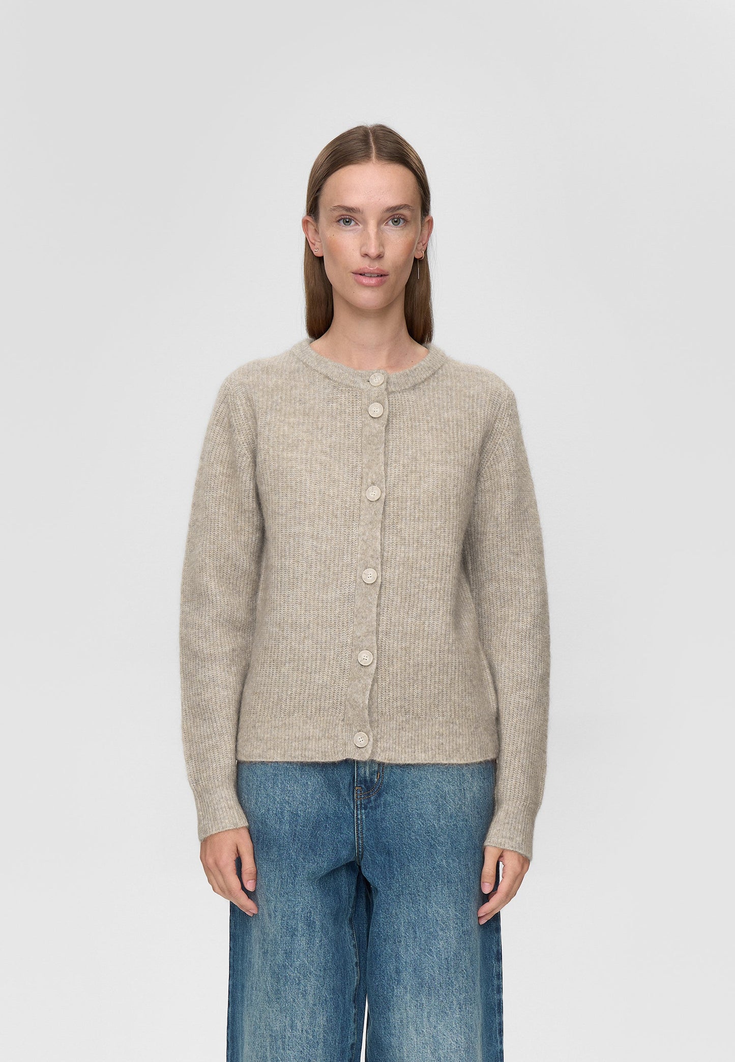 Freja™ | Kora cardigan | Varmt Sand
