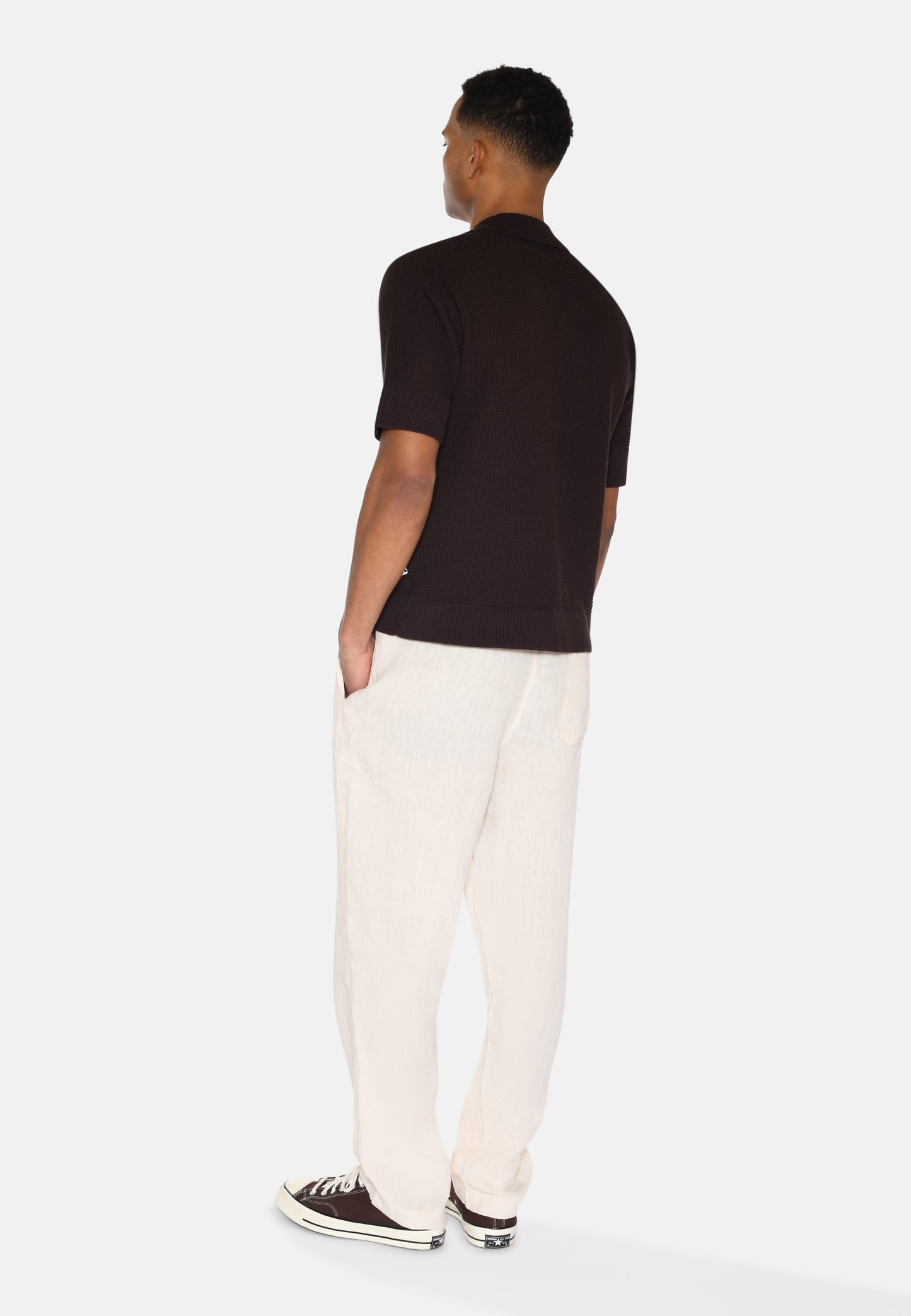 Freja™ | Mason virkad polotröja | Demitasse