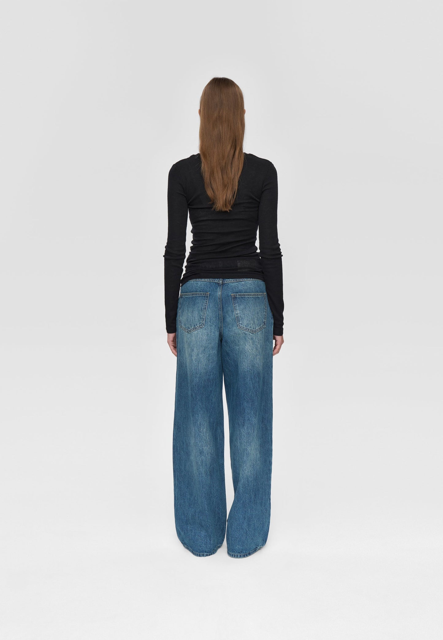 Freja™ | Natashas långärmad T-shirt | Svart