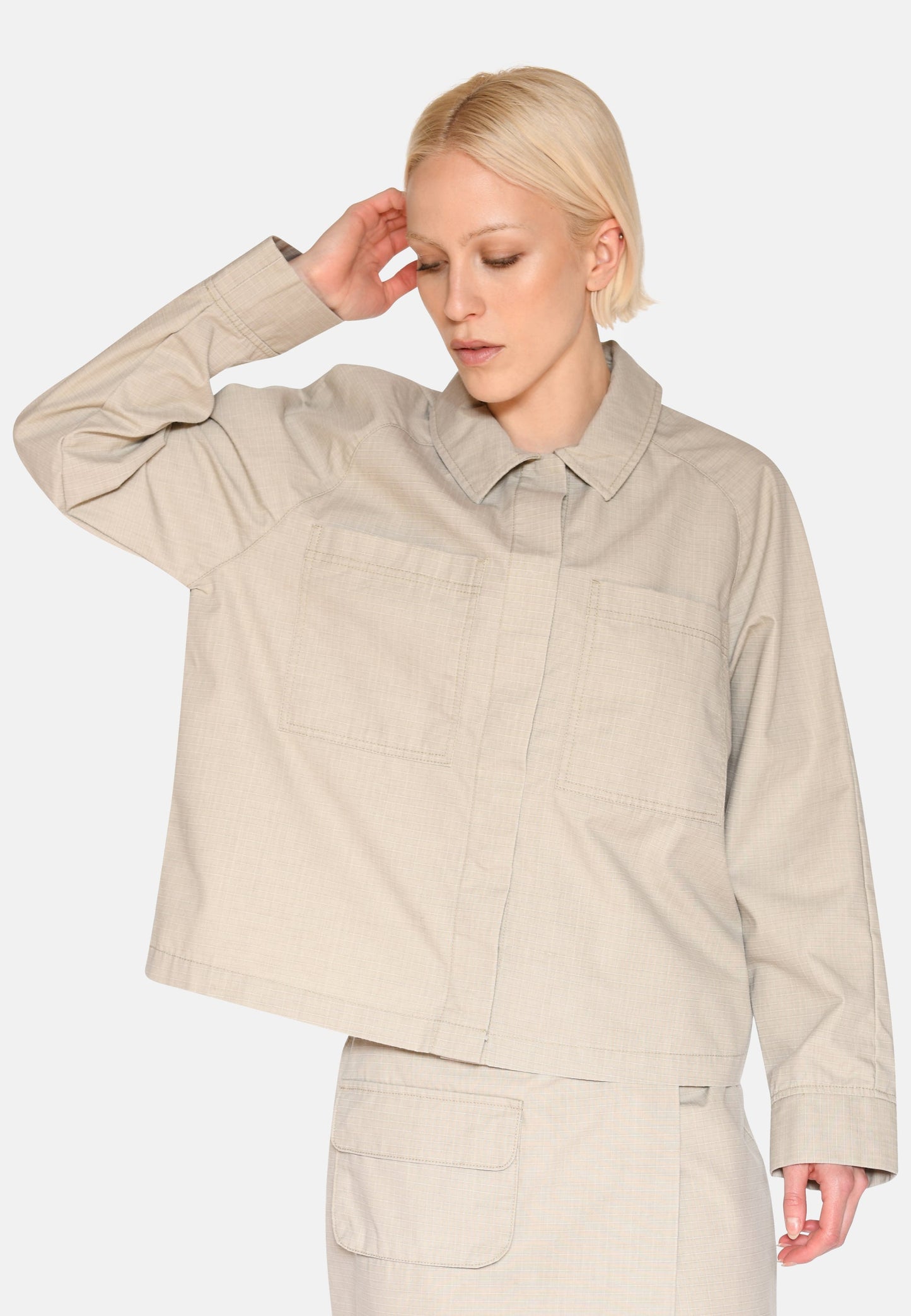 Freja™ | Olena overshirt | Brunt ris