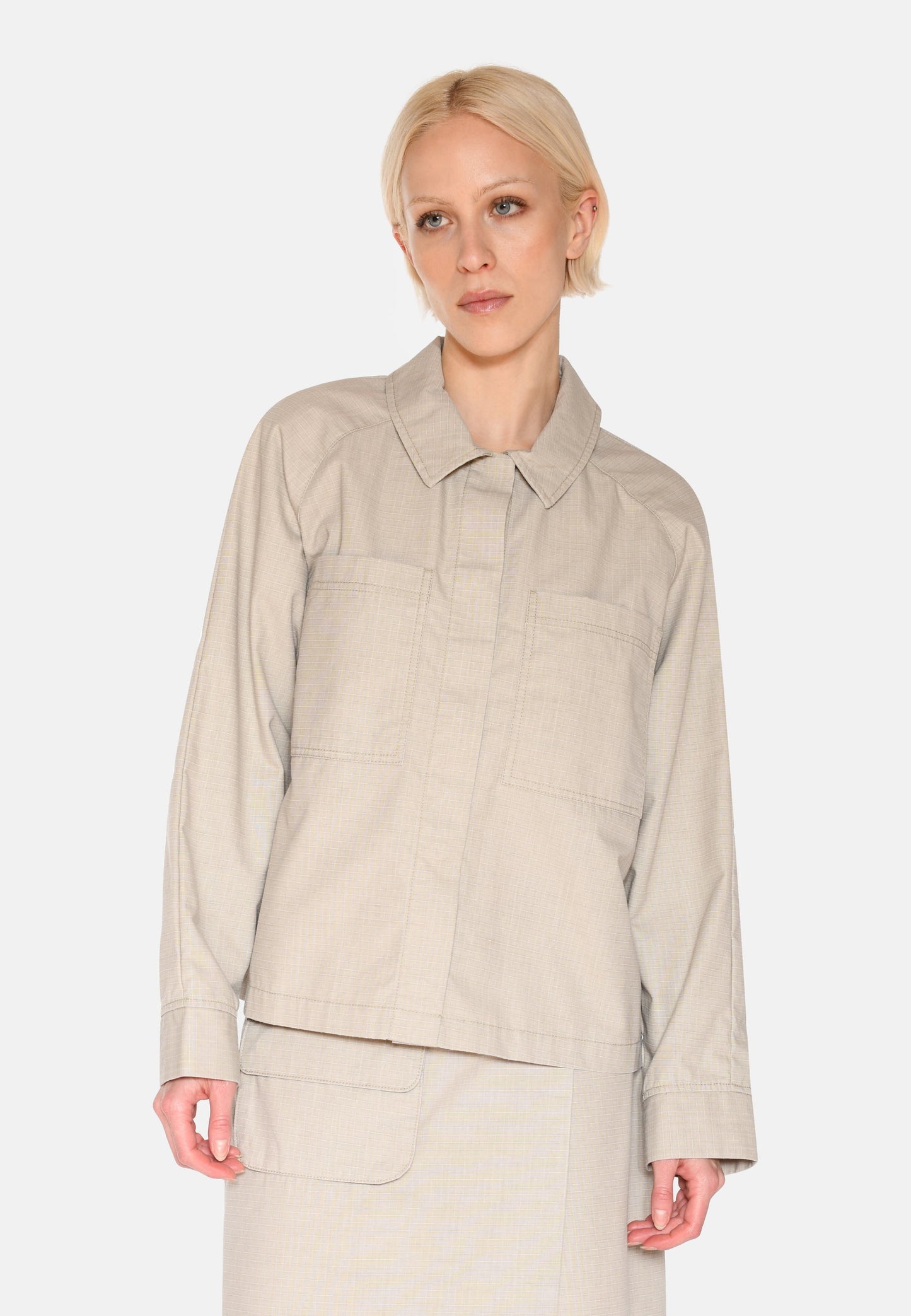Freja™ | Olena overshirt | Brunt ris