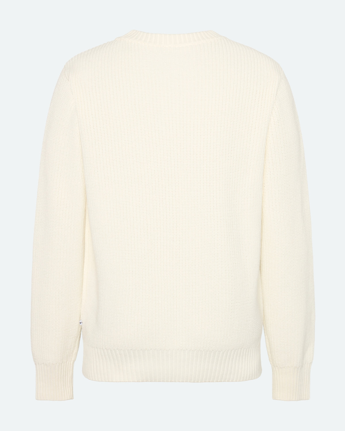 Freja™ | Rob enkel stickad tröja | Kokosmjölk