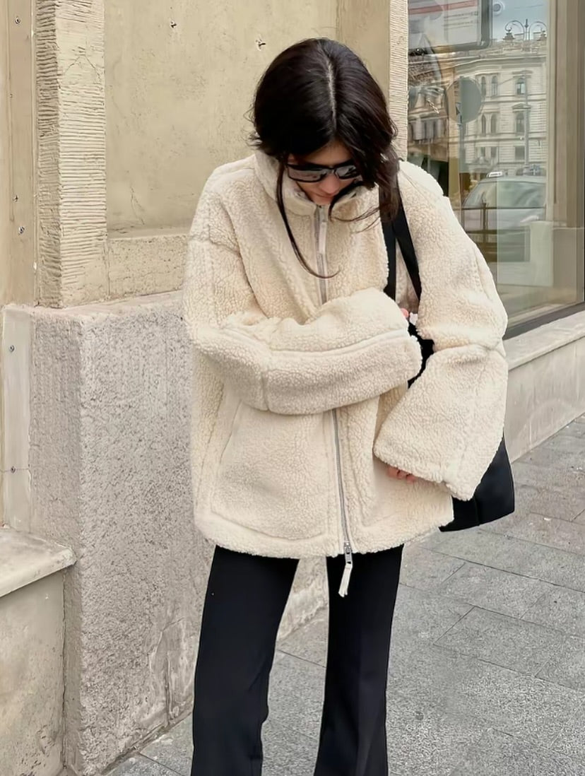 Freja Fleece™ – Skandinavisk teddyjacka