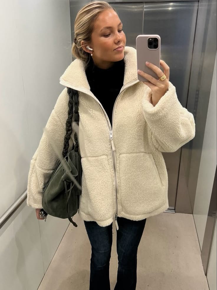 Freja Fleece™ – Skandinavisk teddyjacka