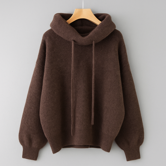Freja™ stickad hoodie
