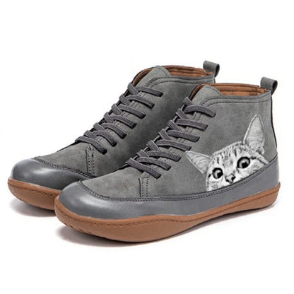 Milo™ – Sneakers med Kattmotiv