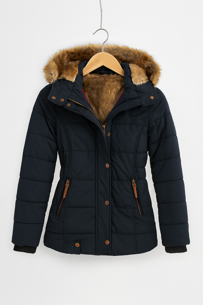 Freja Winter Jacket™ – Varm damparkas med huva