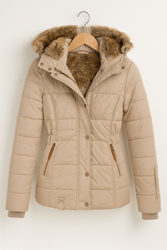 Freja Winter Jacket™ – Varm damparkas med huva