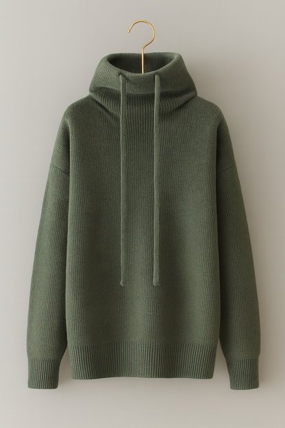 Freja™ stickad hoodie