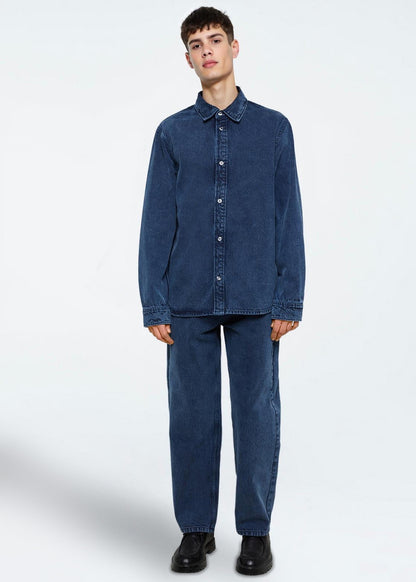 Freja™ | Douglas denimskjorta | Legion Blue