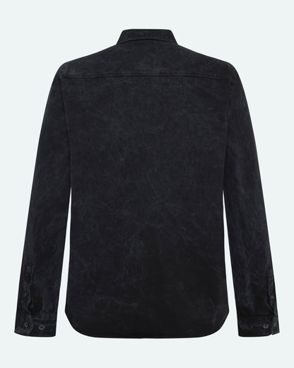 Freja™ | Douglas denimskjorta | Svart