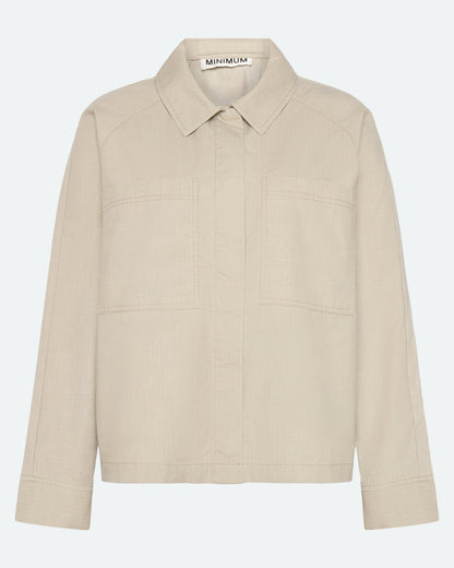Freja™ | Olena overshirt | Brunt ris