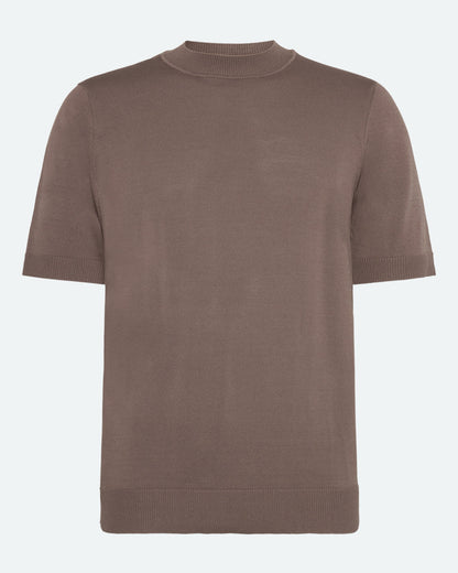 Freja™ | Parker stickad tröja | Shitake