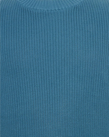 Freja™ | Rob enkel stickad tröja | Blue Ashes