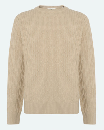 Freja™ | Saigon stickad tröja | Turtle Dove