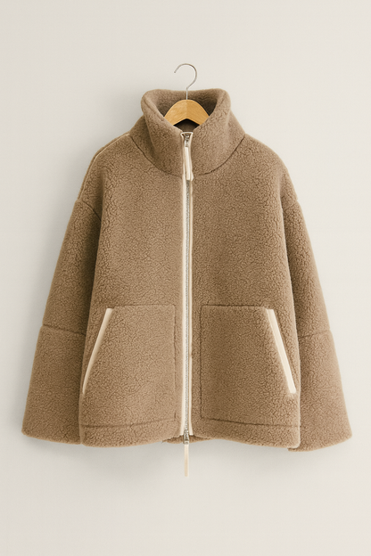 Freja Fleece™ – Skandinavisk teddyjacka