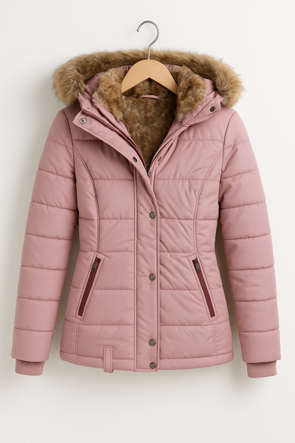 Freja Winter Jacket™ – Varm damparkas med huva